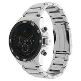 Fastrack Black Round Dial Stainless Steel Strap Chronograph Watches For Guys NK3072SM03 - Bharat Time Style