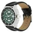 Fastrack Green Round Dial Leather Strap Analog Watches For Guys NK3089SL03 - Bharat Time Style