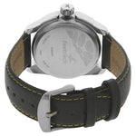 Fastrack Silver Round Dial Leather Strap Analog Watches For Guys NG3089SL11C - Bharat Time Style