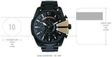 Diesel Chi Chronograph Black Over sized dial Men's Watch-DZ4309 - Bharat Time Style
