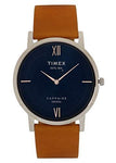 Timex Sapphire Crystal Analog Blue Dial Men's Watch-TWEG17401 - Bharat Time Style