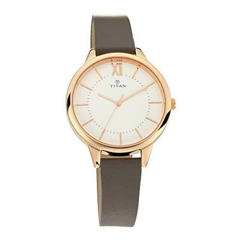 Titan Neo Analog White Dial Women's Watch 2617WL01/NN2617WL01 - Bharat Time Style