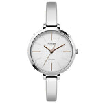 Timex Analog Silver Dial Women's Watch-TWEL12806 - Bharat Time Style