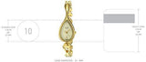 Titan Raga Analog Gold Dial Women's Watch -NM2400YM02 / NL2400YM02 - Bharat Time Style