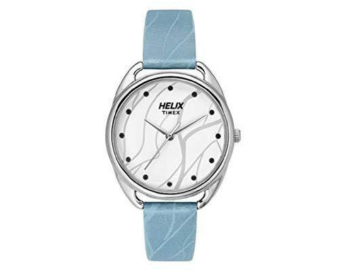 Helix Analog Silver Dial Women's Watch-TW043HL00 - Bharat Time Style