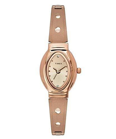 Timex Analog Rose Gold Dial Women's Watch-TW000JW27 - Bharat Time Style