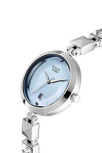 Titan Buy Titan Raga Viva Analog Silver Dial Women s Watch