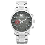 FastFit Watch with Grey Dial & Stainless Steel Strap | Fastrack - 3227SM01 - Bharat Time Style