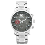 FastFit Watch with Grey Dial & Stainless Steel Strap | Fastrack - 3227SM01 - Bharat Time Style