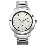 White Dial Stainless Steel Strap Watch | Fastrack - 3246SM01 - Bharat Time Style