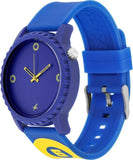 Fastrack 38039PP15W Solids and Stripes Analog Watch - For Boys & Girls - Bharat Time Style