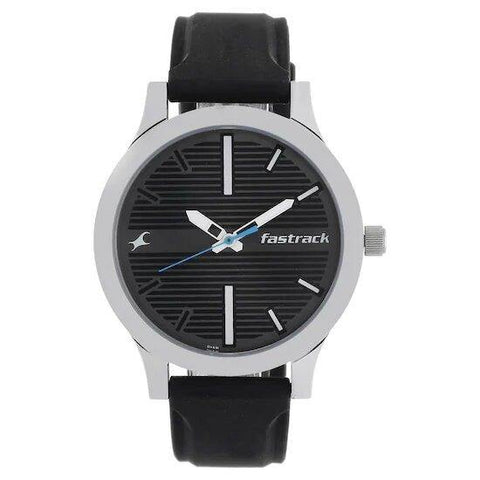 Fastrack Fundamentals Analog Silver Dial Men's Watch - 38051SP01/NM38051SP01 - Bharat Time Style
