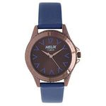 Helix Analog Brown Dial Women's Watch-TW035HL08 - Bharat Time Style