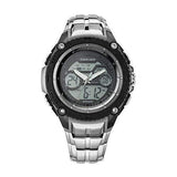 Fastrack Deux Machina Analog-Digital Grey Dial Men's Watch 38053PM01/NN38053PM01 - Bharat Time Style