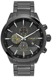 Timex E-Class Surgical Steel Engage Chronograph Analog Grey Dial Men's Watch-TWEG19403 - Bharat Time Style