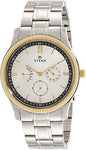 Titan Classique Retrogrades Analog White Dial Men's Watch -NL1768BM01 / NL1768BM01 - Bharat Time Style