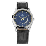 Titan Gents Karishma Analog Blue Dial Men's Watch NM1823SL01/NN1823SL01 - Bharat Time Style