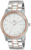 Titan Regalia Baron Analog White Dial Men's Watch 1627KM01/NN1627KM01 - Bharat Time Style