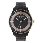 Kenneth Cole Transparency Analog Black Dial Men's Watch-KC50919001MN - Bharat Time Style