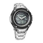 Fastrack Deux Machina Analog-Digital Grey Dial Men's Watch 38053PM01/NN38053PM01 - Bharat Time Style