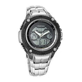 Fastrack Deux Machina Analog-Digital Grey Dial Men's Watch 38053PM01/NN38053PM01 - Bharat Time Style