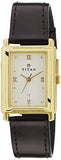 Titan Karishma Analog White Dial Men's Watch - NJ1956YL01 - Bharat Time Style