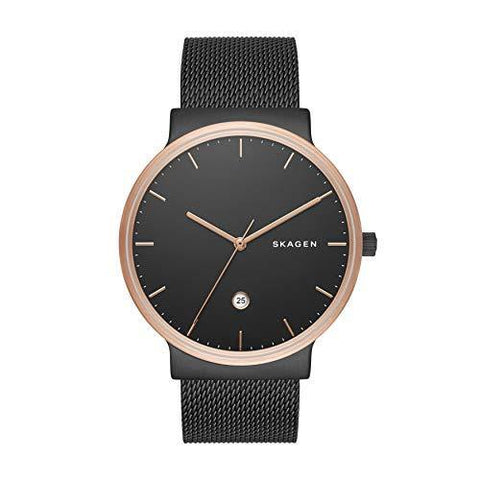 Skagen Analog Black Dial Men's Watch - SKW6296 - Bharat Time Style