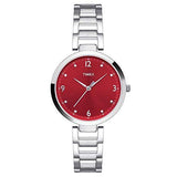 Timex Fashion Analog Red Dial Women's Watch - TW000X203 - Bharat Time Style
