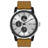 Timex Fusion Multifunction Analog Silver Dial Men's Watch-TWEG18901 - Bharat Time Style