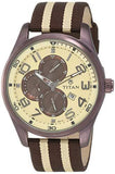 Titan Octane Multi-Function Chronograph Beige Dial Men's Watch - 9487QP01J / 9487QP01J - Bharat Time Style