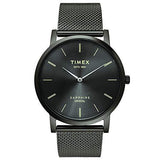 Timex Slim Sapphire Crystal Analog Grey Dial Men's Watch-TWEG17413 - Bharat Time Style