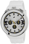 Fastrack Chronograph White Dial Men's Watch - 38002PP01J / 38002PP01J - Bharat Time Style