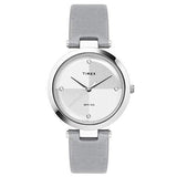 Timex Analog Silver Dial Women's Watch-TWEL11813 - Bharat Time Style