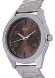 Helix Analog Brown Dial Men's Watch-TW031HG03 - Bharat Time Style