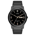 TIMEX Analogue Black Dial Men's Watch (Black Dial Black Colored Strap) - Bharat Time Style