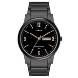 TIMEX Analogue Black Dial Men's Watch (Black Dial Black Colored Strap) - Bharat Time Style