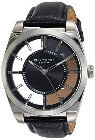 Kenneth Cole Analog Black Dial Men's Watch - KC10027837MNJ - Bharat Time Style