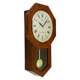 Seiko Pendulum Clock (54 cm x 33 cm x 9.5 cm, Brown, QXH102BN) - Bharat Time Style