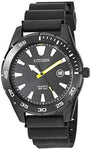 Citizen Men's Stainless Steel Japanese-Quartz Polyurethane Strap, Black, 22 Casual Watch (Model: BI1045-13E) - Bharat Time Style