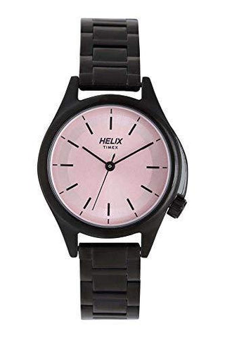 Helix Analog Pink Dial Women's Watch-TW037HL10 - Bharat Time Style