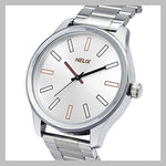 Helix Analog Silver Dial Men's Watch-TW043HG05 - Bharat Time Style