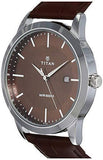 Titan Analog Brown Dial Men's Watch NM1584SL04/NN1584SL04 - Bharat Time Style