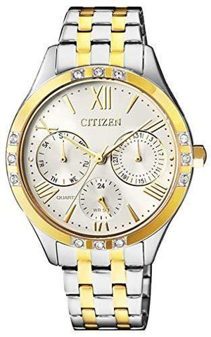 Citizen Analog White Dial Women's Watch - ED8174-55A - Bharat Time Style