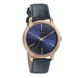 Sonata Beyond Gold Analog Blue Dial Men's Watch 77031WL03/NN77031WL03 - Bharat Time Style