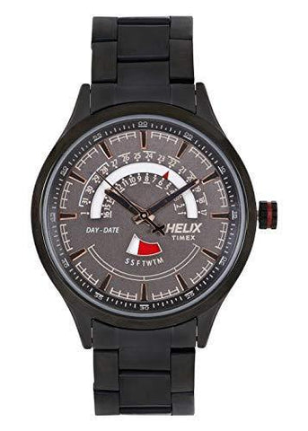 Helix Analog Grey Dial Men's Watch-TW003HG21 - Bharat Time Style