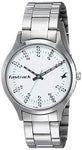 Fastrack Denim Analog White Dial Women's Watch 6180SM01/NN6180SM01 - Bharat Time Style