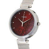 Timex Analog Red Dial Women's Watch-TW000X218 - Bharat Time Style