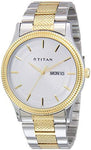 Titan Octane Analog Silver Dial Men's Watch NM1650BM03/NN1650BM03 - Bharat Time Style