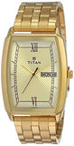 Titan Analog Beige Dial Men's Watch-1737YM01 / NL1737YM01 - Bharat Time Style