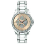 Timex Krystal Multifunction Analog Silver Dial Women's Watch-TWEL13000 - Bharat Time Style